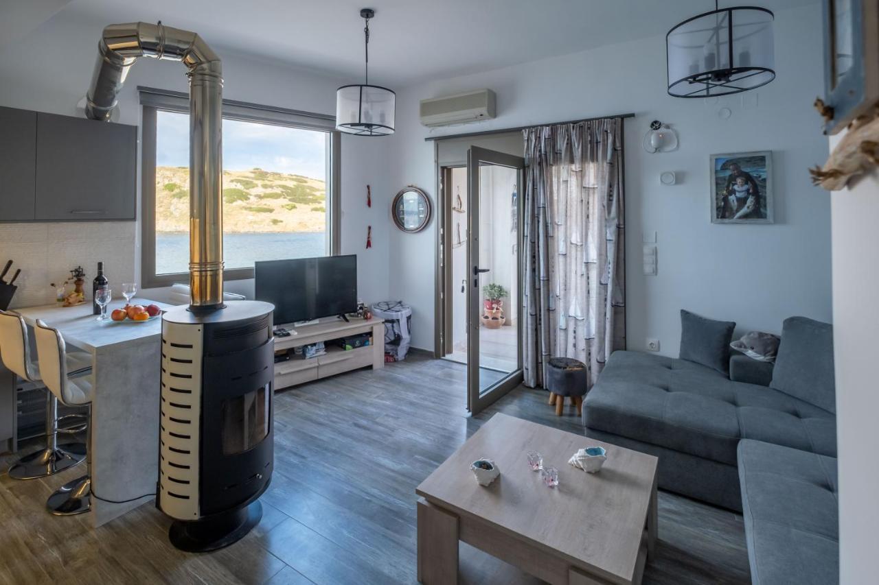 Seaside Flat With Hydromassage Apartment Mokhlos Bagian luar foto